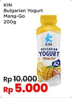 Promo Harga KIN Bulgarian Yogurt Manggo 200 ml - Indomaret