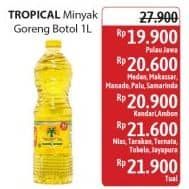 Promo Harga Tropical Minyak Goreng 1000 ml - Alfamidi