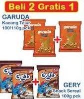 GARUDA Kacang Telur 100g/ GERY Snack Sereal 100g