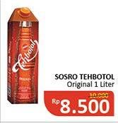 Promo Harga Sosro Teh Botol Original 1000 ml - Alfamidi