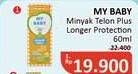 Promo Harga My Baby Minyak Telon Plus Longer Protection 60 ml - Alfamidi