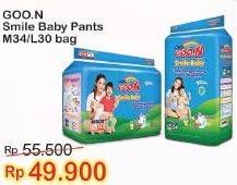 Promo Harga Goon Smile Baby Pants L30, M34 30 pcs - Indomaret