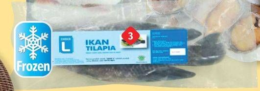 Promo Harga Ikan Utuh Tilapia Frozen 1 kg - LotteMart