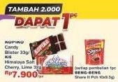Promo Harga Kopiko Coffee Candy Blister/KIS Himalaya Salt  - Alfamart