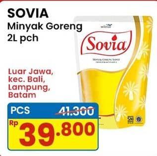 Promo Harga Sovia Minyak Goreng 2000 ml - Indomaret