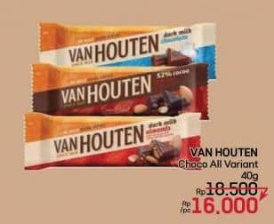 Promo Harga Van Houten Chocolate All Variants 40 gr - LotteMart