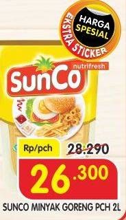 Promo Harga SUNCO Minyak Goreng 2 ltr - Superindo