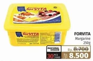 Promo Harga FORVITA Margarine 250 gr - Lotte Grosir