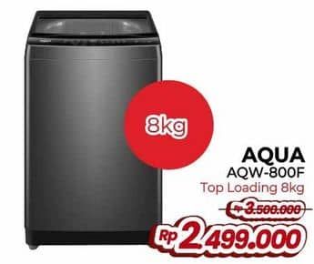 Promo Harga Aqua Mesin Cuci AQW-800F  - Yogya