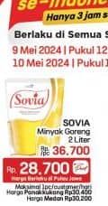 Promo Harga Sovia Minyak Goreng 2000 ml - LotteMart