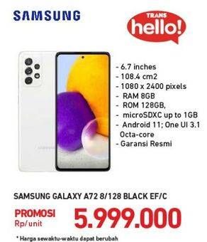 Promo Harga SAMSUNG Galaxy A72  - Carrefour