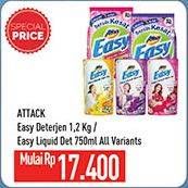 ATTACK Easy Detergent 1.2kg/ Liquid 750ml