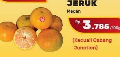 Promo Harga Jeruk Medan per 100 gr - Yogya