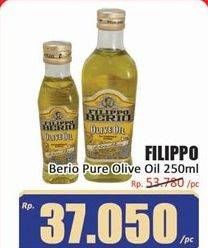 Promo Harga Filippo Berio Olive Oil Pure 250 ml - Hari Hari