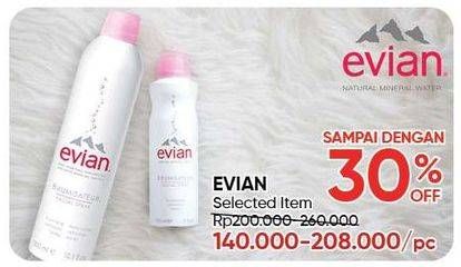 Promo Harga EVIAN Facial Spray 50 ml - Guardian