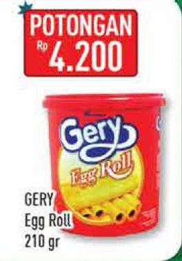 Promo Harga GERY Egg Roll 210 gr - Hypermart