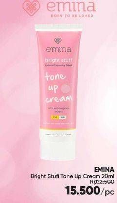 Promo Harga EMINA Bright Stuff Tone Up Cream 20 ml - Guardian