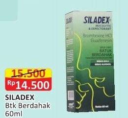 Promo Harga SILADEX Obat Batuk Cair Berdahak 60 ml - Alfamart
