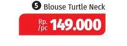 Promo Harga ACCAPELA Blouse Turtle Neck  - Lotte Grosir