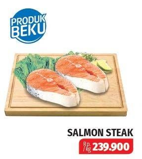 Promo Harga Salmon Steak  - Lotte Grosir