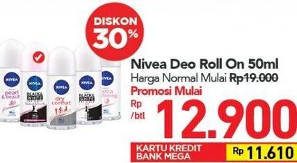 Promo Harga NIVEA Deo Roll On 50 ml - Carrefour