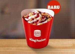 Promo Harga Burger King Fusion Blueberry  - Burger King