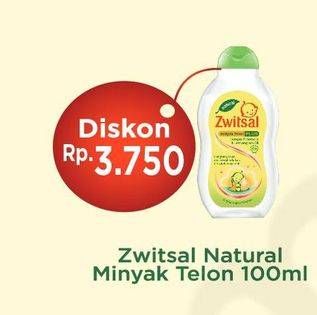 Promo Harga ZWITSAL Natural Minyak Telon 100 ml - Hypermart