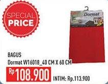 Promo Harga BAGUS Doormat 40x60 W-216018  - Hypermart