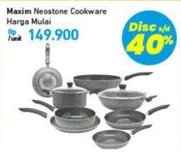 Promo Harga MAXIM Neostone Enhanced Ceramic Nonstick  - Carrefour