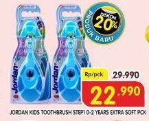 Promo Harga Jordan Tooth Brush Step 1  - Superindo