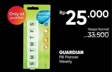 Promo Harga GUARDIAN Pill Planner Weekly  - Guardian