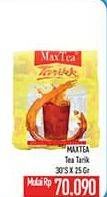 Promo Harga Max Tea Minuman Teh Bubuk Tarikk per 30 sachet 25 gr - Hypermart