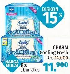 Promo Harga Charm Extra Comfort Cooling Fresh Selected Items  - LotteMart