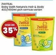 Promo Harga Zwitsal Natural Baby Bath 2 In 1 All Variants 400 ml - Indomaret