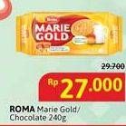 Promo Harga Roma Marie Gold Chocolate, Original 240 gr - Alfamidi