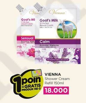 Promo Harga VIENNA Shower Cream 150 ml - Watsons