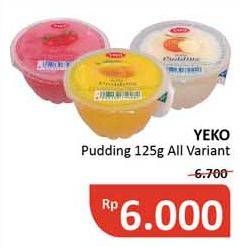 Promo Harga YEKO Pudding All Variants 125 gr - Alfamidi