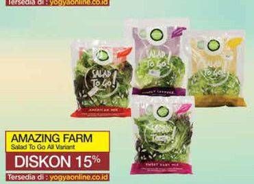 Promo Harga Amazing Farm Salad To Go All Variants  - Yogya