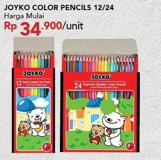 Promo Harga Color Pencil 12/24  - Carrefour