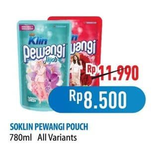 Promo Harga So Klin Pewangi All Variants 800 ml - Hypermart