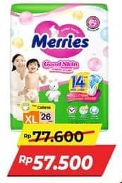 Promo Harga Merries Pants Good Skin XL26 26 pcs - Alfamidi