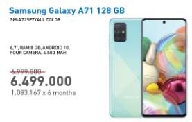 Promo Harga SAMSUNG Galaxy A71 | Smartphone 8GB/128GB  - Electronic City