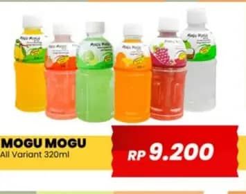 Promo Harga Mogu Mogu Minuman Nata De Coco All Variants 320 ml - Yogya