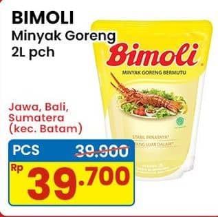 Promo Harga Bimoli Minyak Goreng 2000 ml - Indomaret