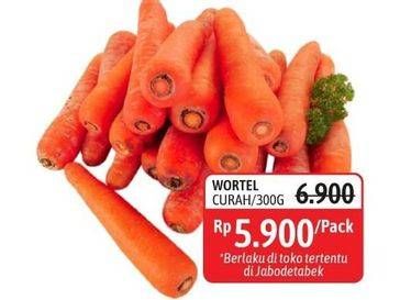 Promo Harga Wortel Curah per 300 gr - Alfamidi