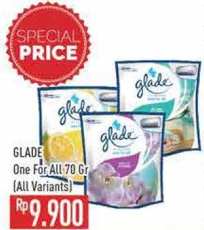 Promo Harga Glade One For All All Variants 70 gr - Hypermart