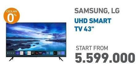 Promo Harga Samsung/LG UHD Smart TV  - Electronic City