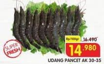 Promo Harga Udang Pancet AK 30-35 per 100 gr - Superindo