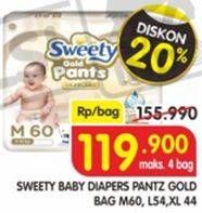 Promo Harga Sweety Gold Pants M60, L54, XL44  - Superindo