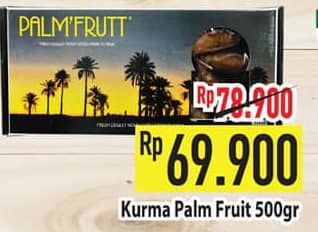 Promo Harga Palm Fruit Kurma 500 gr - Hypermart